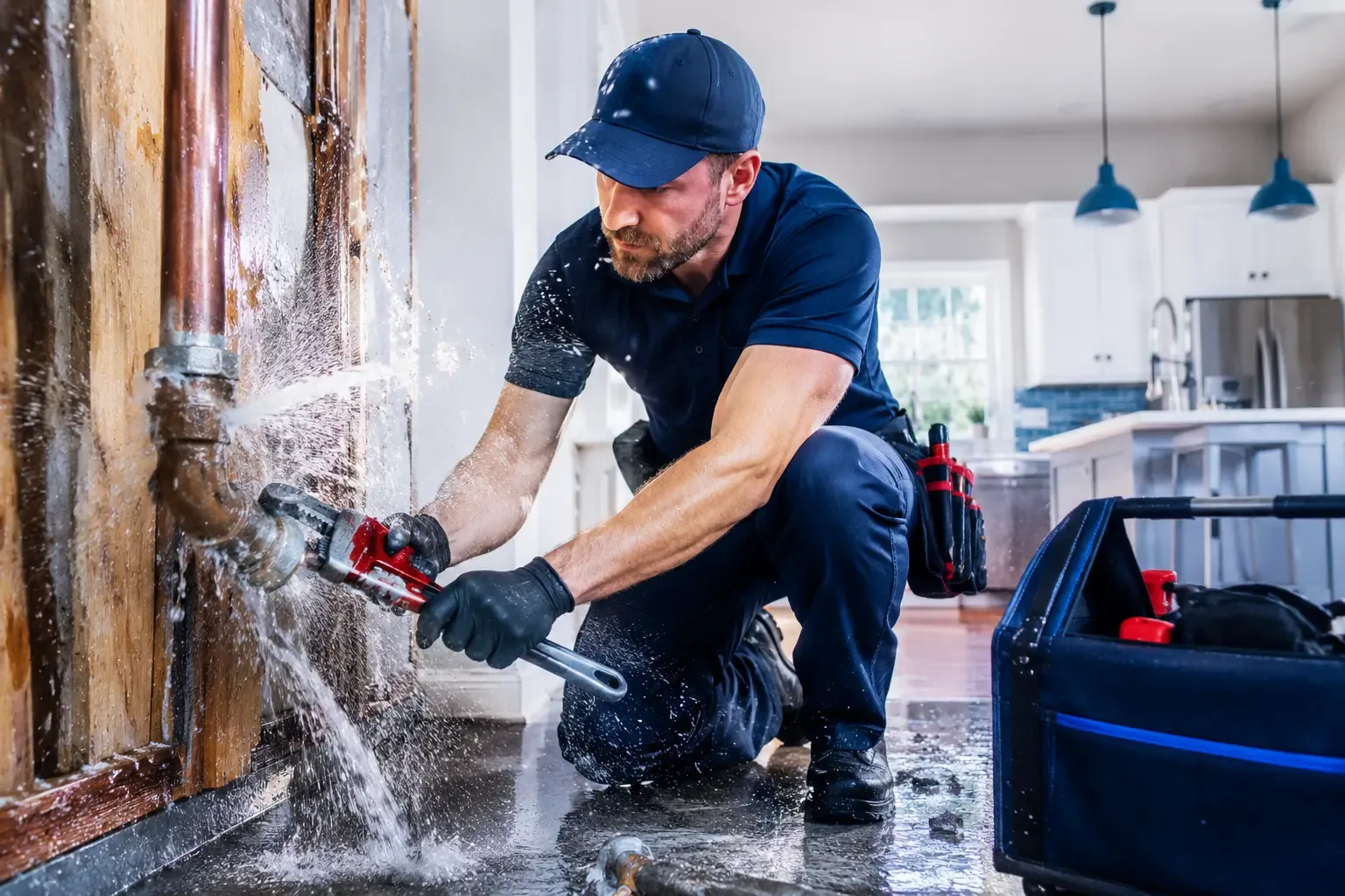 Local emergency pipe repair professionals in Rhineland, MO
